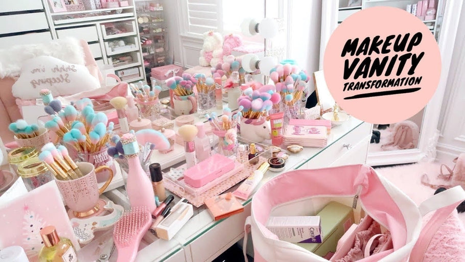 MAKEUP VANITY TRANSFORMATION AND TOUR! 2019   Check out the new books in my shop!