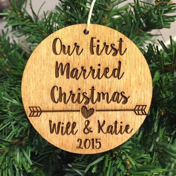 Trends First Year Married Ornament