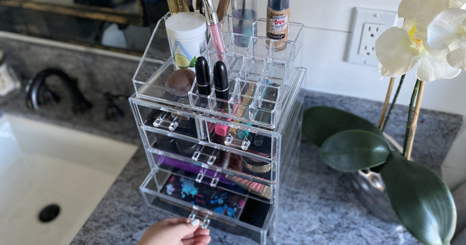 Highly Rated Makeup & Jewelry Storage Case from $18 on QVC.com
