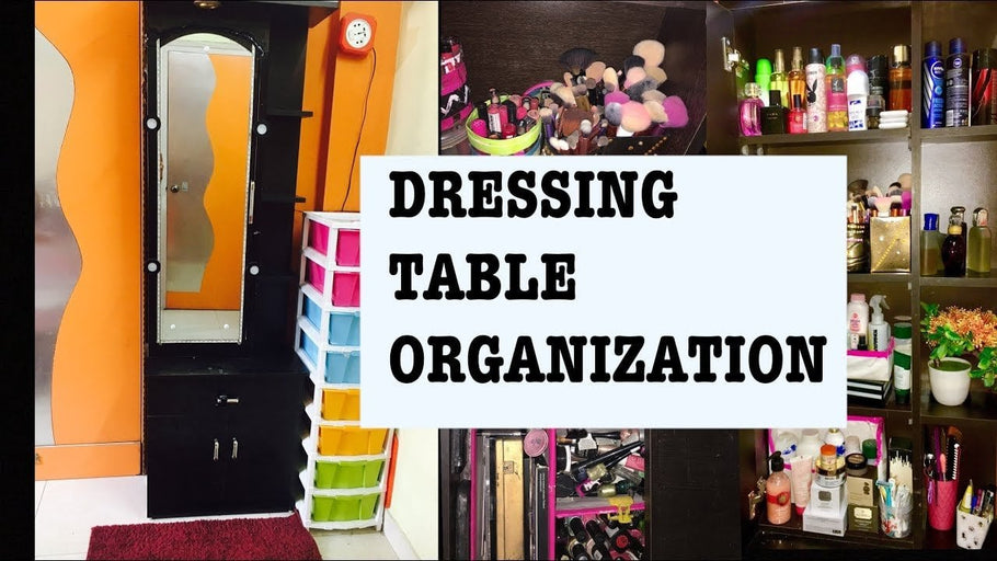Hiii guys, Welcome back to my channel, today i am showing you how to organize your small dressing table and makeup, also i am giving you some makeup ...