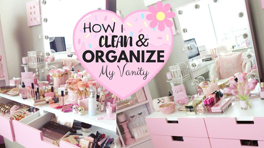 Here is how i Clean and Organize my Makeup Vanity!♥♥ I always love to reorganize and decorate when the seasons change beauties!♥♥So i thought this was ...