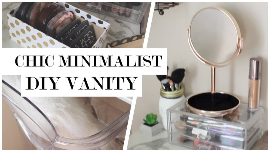 Hi there Simple Life Society! I take you along as I create a chic minimalist makeup vanity