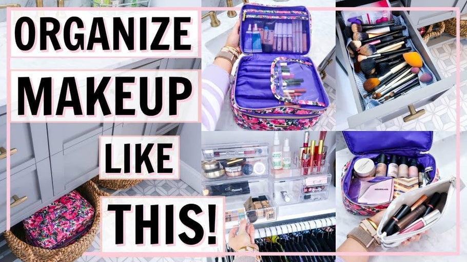 How I organize my makeup! This video is for the everyday girl and woman with a realistic amount of makeup and beauty products that would like a fast, easy, ...