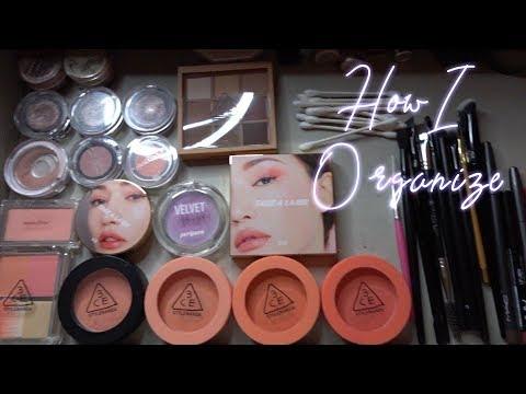 How I Organize my Makeup Drawer & Closet