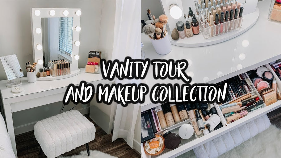 Hey guys, today I'm showing you my new vanity and makeup collection/organization! Let me know in the comments what other apartment videos you want to see ...
