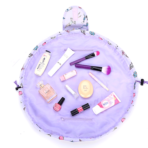 Waterproof Travel Holder Toiletry Storage Pouch Drawstring Cosmetic Bag Organizer