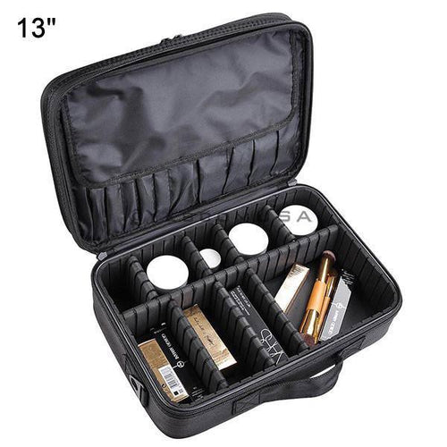 AW Portable Oxford Makeup Artist Soft Train Bag Case Opt