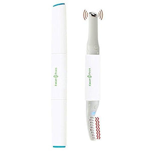 2-In-1 Heated Eyelash Curler And Sonic Eye Massager Wand, Powor Dual Use Beauty Wand For Natural Eyelashes, Anti-Aging Wrinkle, Relieves Dark Circles, Fatigue And Puffiness Eye &Amp; Face Skin Care Device