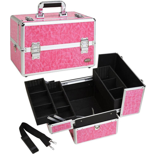 Professional Makeup Train Case w/ 3 Trays