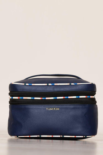 Yumi Kim Jetsetter Makeup Bag Cosmetic Case Navy NEW! $58