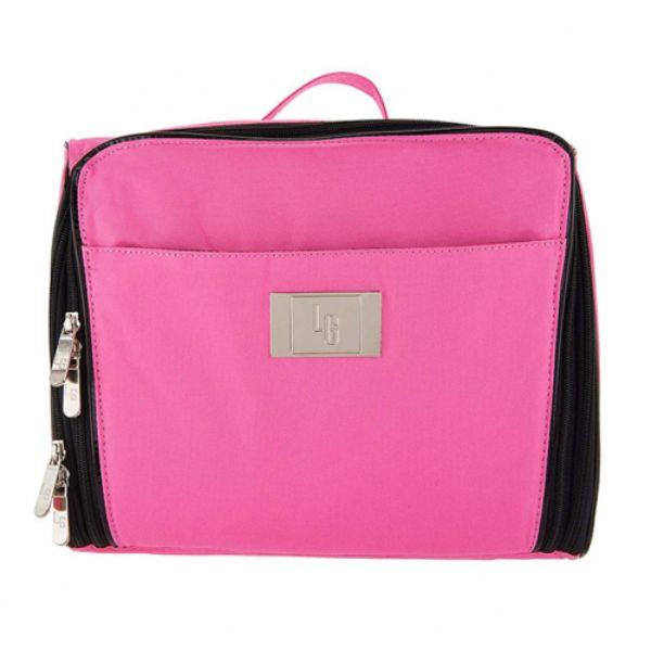 Lori Greiner Ultimate Cosmetic Organizer Makeup Case - 4 Colors-Pink-Daily Steals