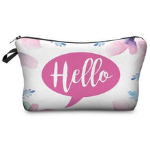 Load image into Gallery viewer, 2017 New Fashion 3D Printing Women Travel Makeup Case Fashion Brand Cosmetic Bags
