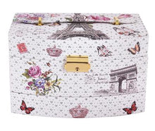 Load image into Gallery viewer, 2016 New design design Make up Box Makeup Case Beauty Case Cosmetic Bag Multi Tiers Lockable Jewelry Box